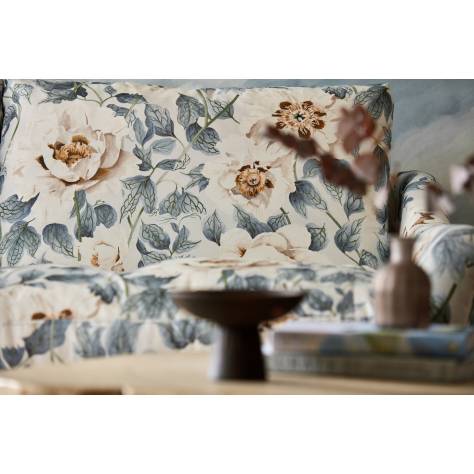 Harlequin Colour 4 Fabrics Florent Fabric - Hempseed/Lagoon/Rosehip - HC4F121156 - Image 2
