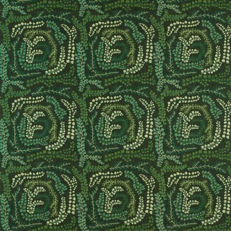 Harlequin Colour 4 Fabrics Fayola Fabric - Fig Leaf/Clover/Succulent - HC4F121165 - Image 1