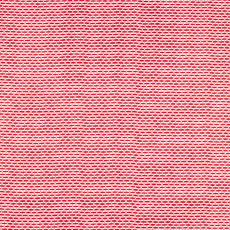 Harlequin Harlequin x Sophie Robinson Fabrics Basket Weave Fabric - Coral/Rose - HSRF121177 - Image 1