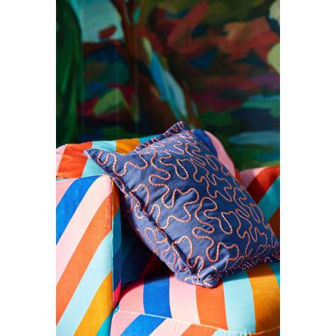 Harlequin Harlequin x Sophie Robinson Fabrics Wiggle Fabric - Amethyst/Lapis - HSRF134001