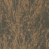 Meadow Canvas Wallpaper - Bronze/Charcoal