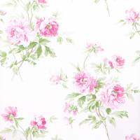 Adele Wallpaper - Raspberry/Ivory