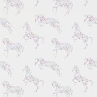 Pretty Ponies Wallpaper - Pink/Sky