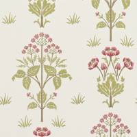 Meadow Sweet Wallpaper - Rose/Olive