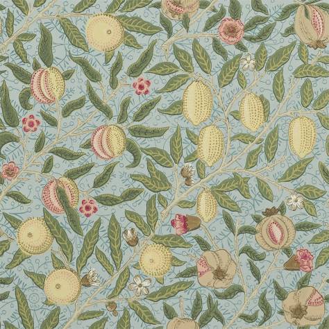 William Morris & Co Archive Wallpapers Fruit Wallpaper - Slate/Thyme - DM6P210396