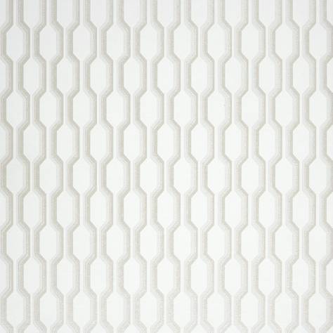 Casadeco Midnight 3 Wallpapers Nid D'abeille Wallpaper - White - 26480141