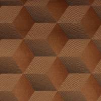 Square 3D Wallpaper - Copper