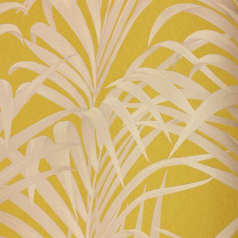 Casadeco Louise Wallpapers Fougeres Wallpaper - Yellow - 28922021