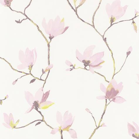 Casadeco Florescence Fabrics and Wallpapers Suzhou Wallpaper - Parme - 82365329