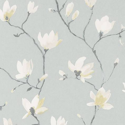Casadeco Florescence Fabrics and Wallpapers Suzhou Wallpaper - Encre - 82366122