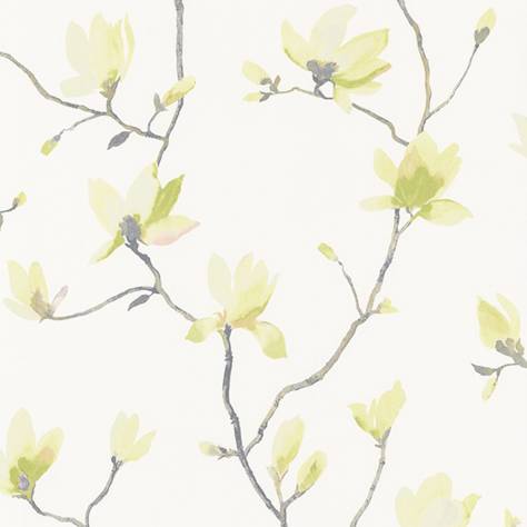 Casadeco Florescence Fabrics and Wallpapers Suzhou Wallpaper - Vert - 82367207