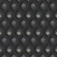 Hexacube Wallpaper - Noir