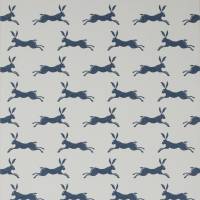 March Hare Wallpaper - Navy