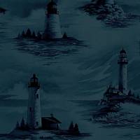 Pemaquid Wallpaper - Midnight