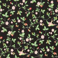 Wild Strawberry Wallpaper - Noir