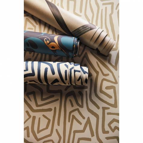 Harlequin Amazilia Wallpapers Nuvola Wallpaper -Gold/Shell - HAMA111070