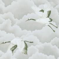 Cranes in Flight Wallpaper - Platinum