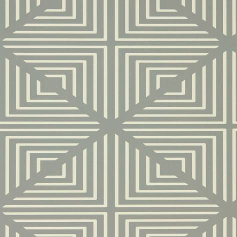 Harlequin Momentum Wallpapers Vol. 4 Radial Wallpaper - Slate/Chalk - HMFW111552