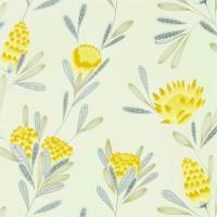 Cayo Wallpaper - Ochre/Linen