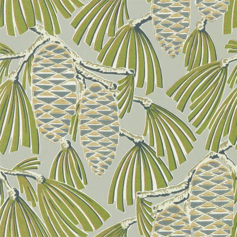 Harlequin Salinas Wallpapers Foxley Wallpaper - Fern Stone - HSAW112126