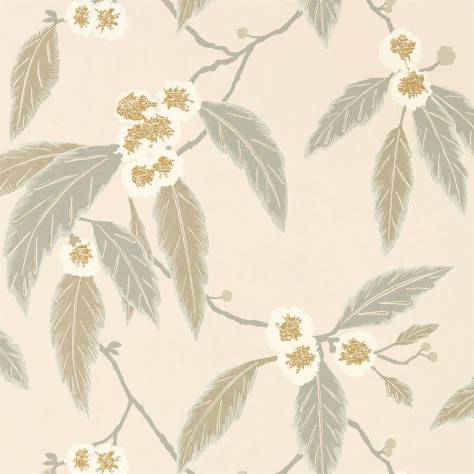 Harlequin Salinas Wallpapers Coppice Wallpaper - Powder / Truffle / Gilver - HSAW112135
