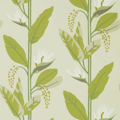 Harlequin Mirador Wallpapers Llenya Wallpaper - Lime / Jade / Pebble - HMIW112238