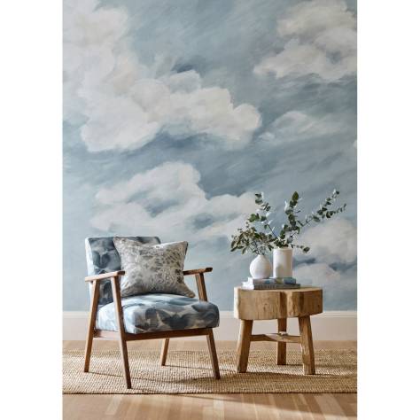 Harlequin Colour 4 Wallcoverings Air Wallpaper - Sky Blue - HC4W113003