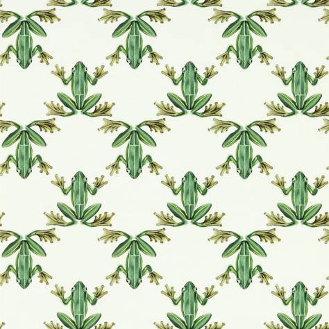 Harlequin Colour 4 Wallcoverings Wood Frog Wallpaper - Forest/Chalk - HC4W113011
