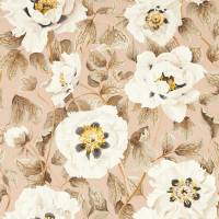 Florent Wallpaper - Positano/Maple/Graphite