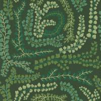 Fayola Wallpaper - Fig Leaf/Clover