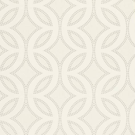 Harlequin Poetica Wallpapers Caprice Wallpaper - Chalk/Pearl/Silver - HPOW110594