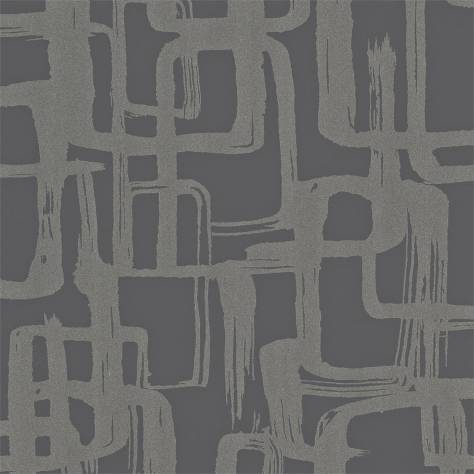 Harlequin Momentum Wallpapers Vol. 3 Asuka Wallpaper - Silver/Slate - HMOW110905